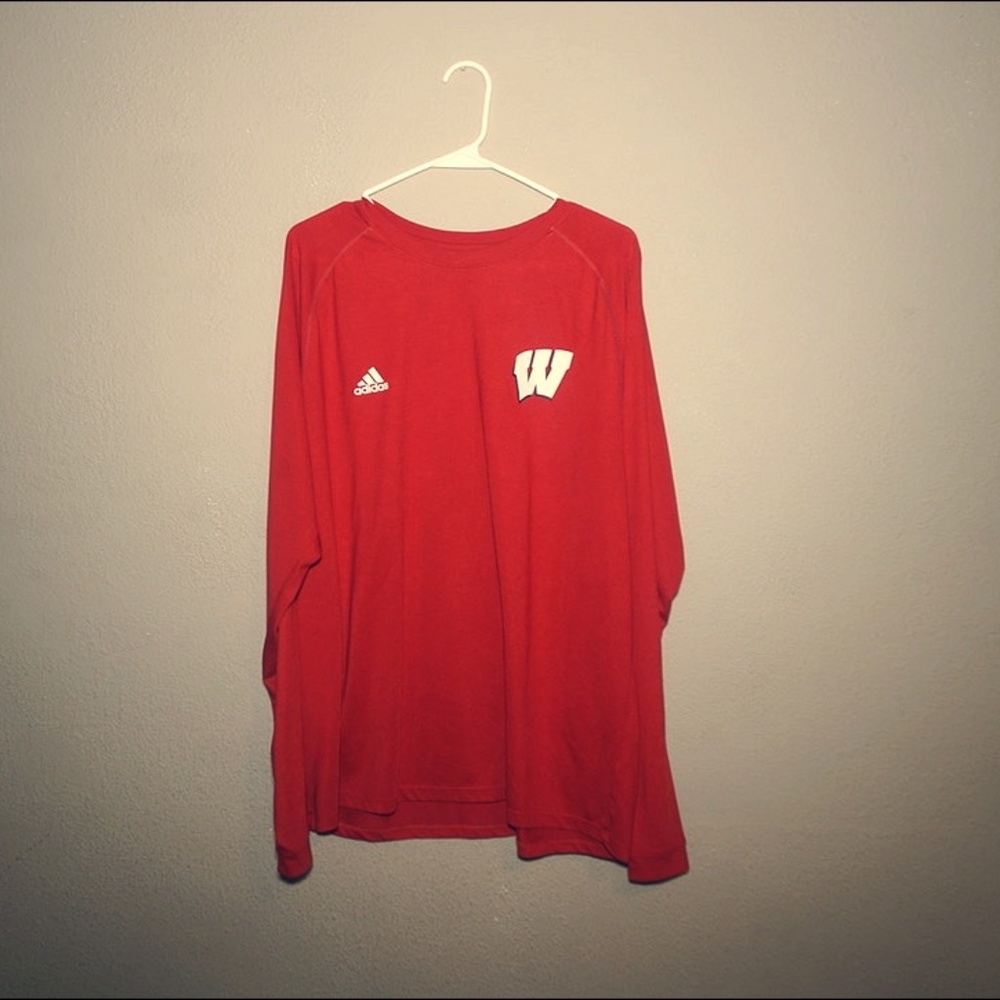 Wisconsin Badgers/Adidas Long sleeve top